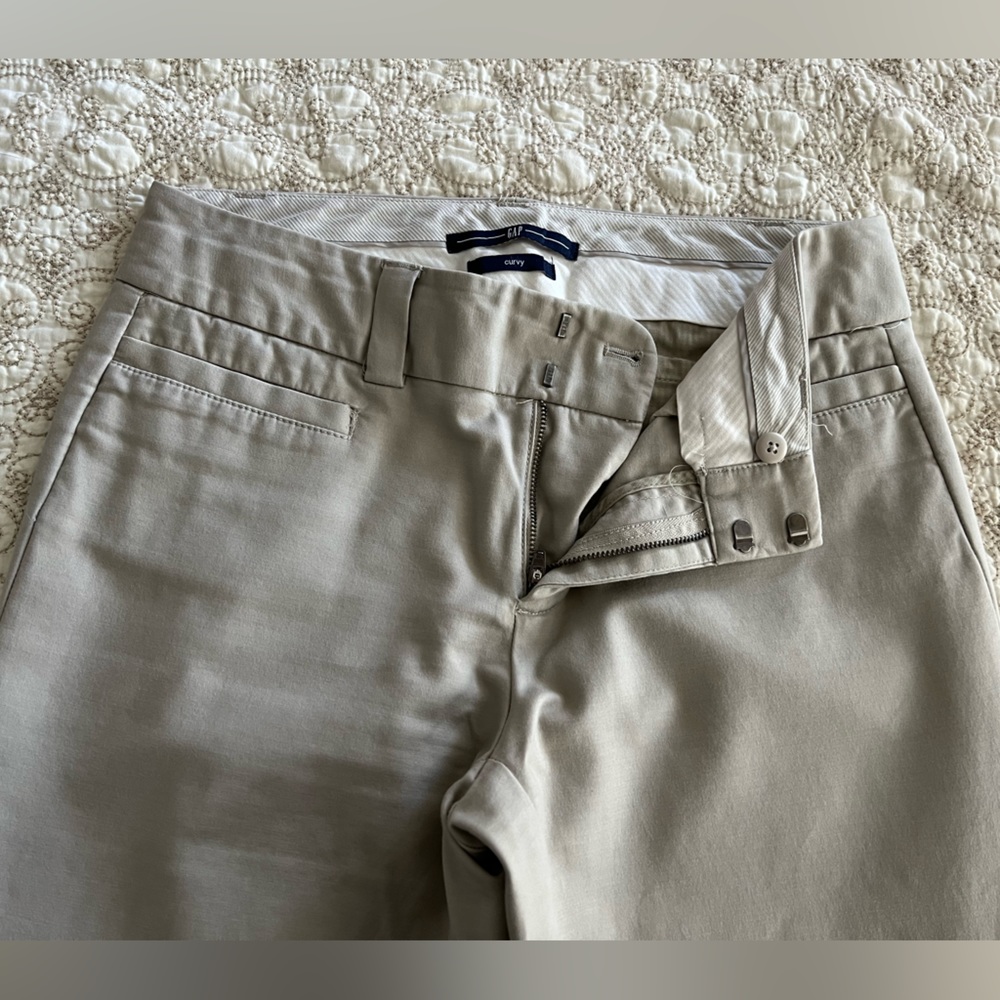 GAP, Curvy Khaki/Tan Dresspants